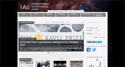 Desktop Screenshot of iau.org